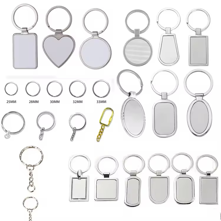 Custom keychain Family Photo DIY Gift keychain 