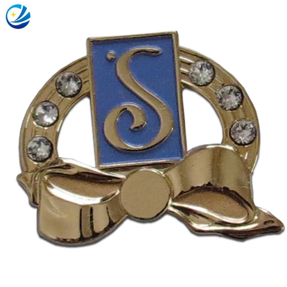 Customized Metal Soroptimist International Member Badge Pin Anniversary Lapel Pin