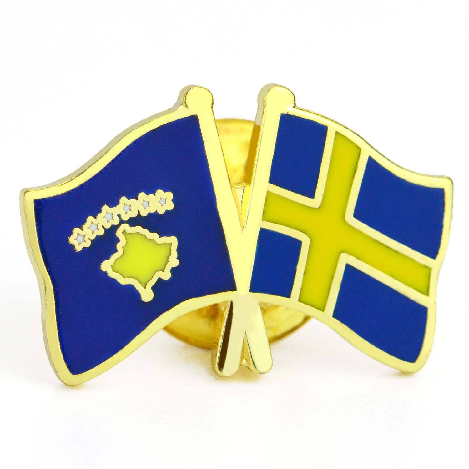 Wholesale Manufacture Customize Logo Brooch Custom Blank Metal Enamel Country Flag Badge Lapel Pin