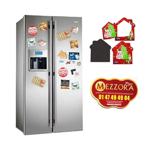 Full color Printed PVC Rubber Magnet Custom Fridge Magnet with Header Card