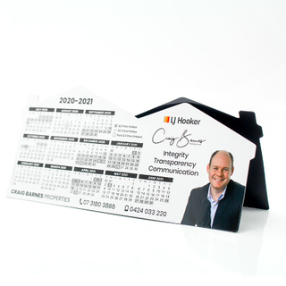 Custom DIY Promotion Decor Refrigerator Real Estate Calendar Magnet Flyer Printed Magnetic Business Card Paper Fridge Magnet