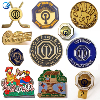 Custom Optimist International Club Pins