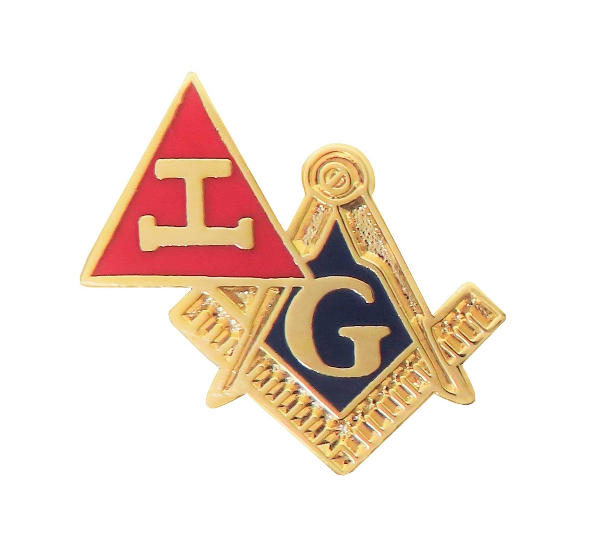 Cheap Customized Royal Arch Masons Auto Emblem Lapel Pin Masonic lapel pins badge
