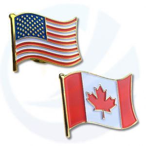 Enamel Pin Flag