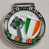 Custom St. Patrick’s Day Shamrock Medal – Irish Festival Award & Lucky Green Souvenir