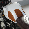 Custom Motorcycle Cafe Racer Fuel Tank Pad Side Gas Tank Sticker Knee Grip Protector Vintage Side Panels