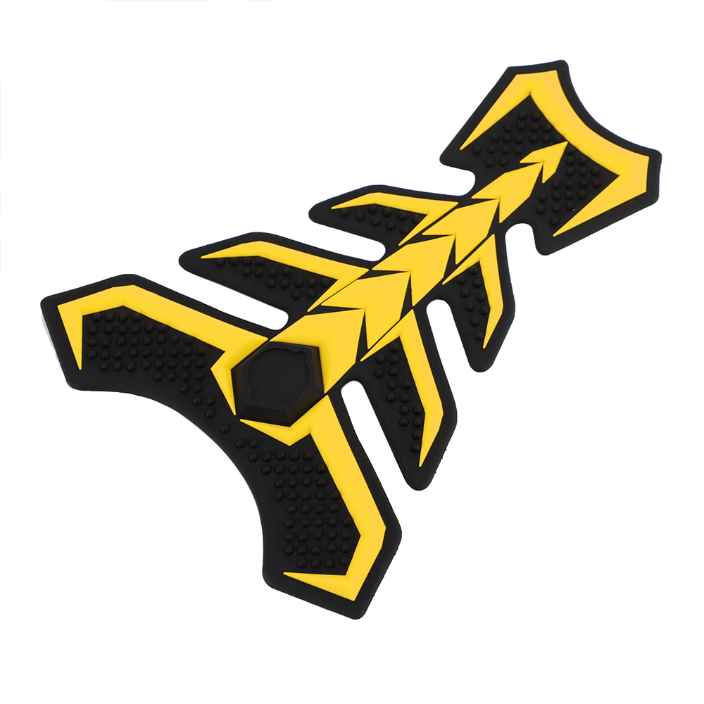 Custom 3D Rubber Universal Motorcycle Fuel Gas Tank Pad Protector Decal Sticker Vehicle