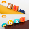 Custom PVC Rubber Door Handle Bumper Self Adhesive Cartoon Door Stopper Knob Pad for Home Decor Brands Factory Manufacturer