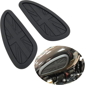 Custom PVC Rubber Motorcycle Tank Pad Protector Decal Knee Grip Tank Protector for Bike Branding Factory Manufacturer