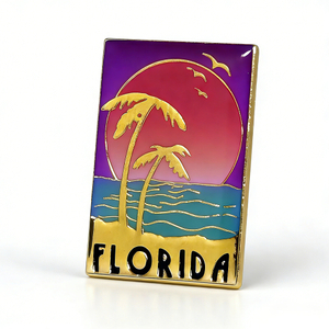 custom Florida Souvenir Enamel Pin