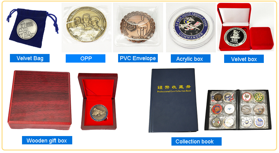 Challenge Coin packing Choose