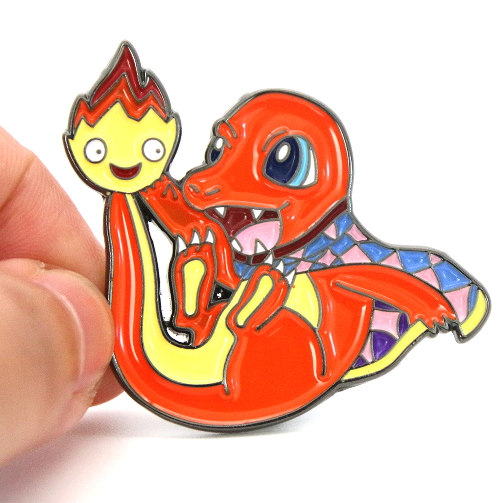 Cute Anime Movies Badge Animal Game Lapel Pin Pokemon Anime Pikachu Enamel Pin for Gifts