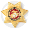 U.S. MARINE CORPS MILITARY POLICE BADGE PIN