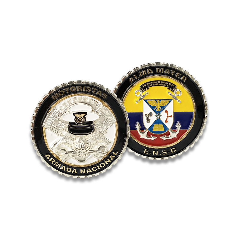 military steel giant Challenge Coin
