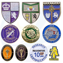 Souvenir Custom Logo Metal Hard Enamel Metal Pin Badge Custom For Clothes Decorative school Graduation Pins