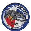 High Quality Custom KOSOVO Poland Brand Logo 3D rubber pvc Embroidery Patch Woven Badge With Merrow Border Decoration for Clothing