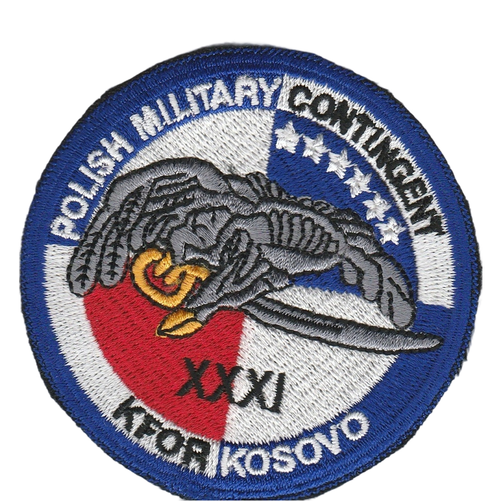 High Quality Custom KOSOVO Poland Brand Logo 3D rubber pvc Embroidery Patch Woven Badge With Merrow Border Decoration for Clothing