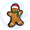 Gingerbread Man Hook And Loop PVC Rubber Patch | Christmas Tactical Patch