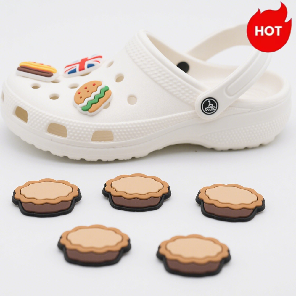 2025 Hot Selling British Food Shoe Charms Wholesale British Snacks Shoe Charms Shoe Decoration Charms for England