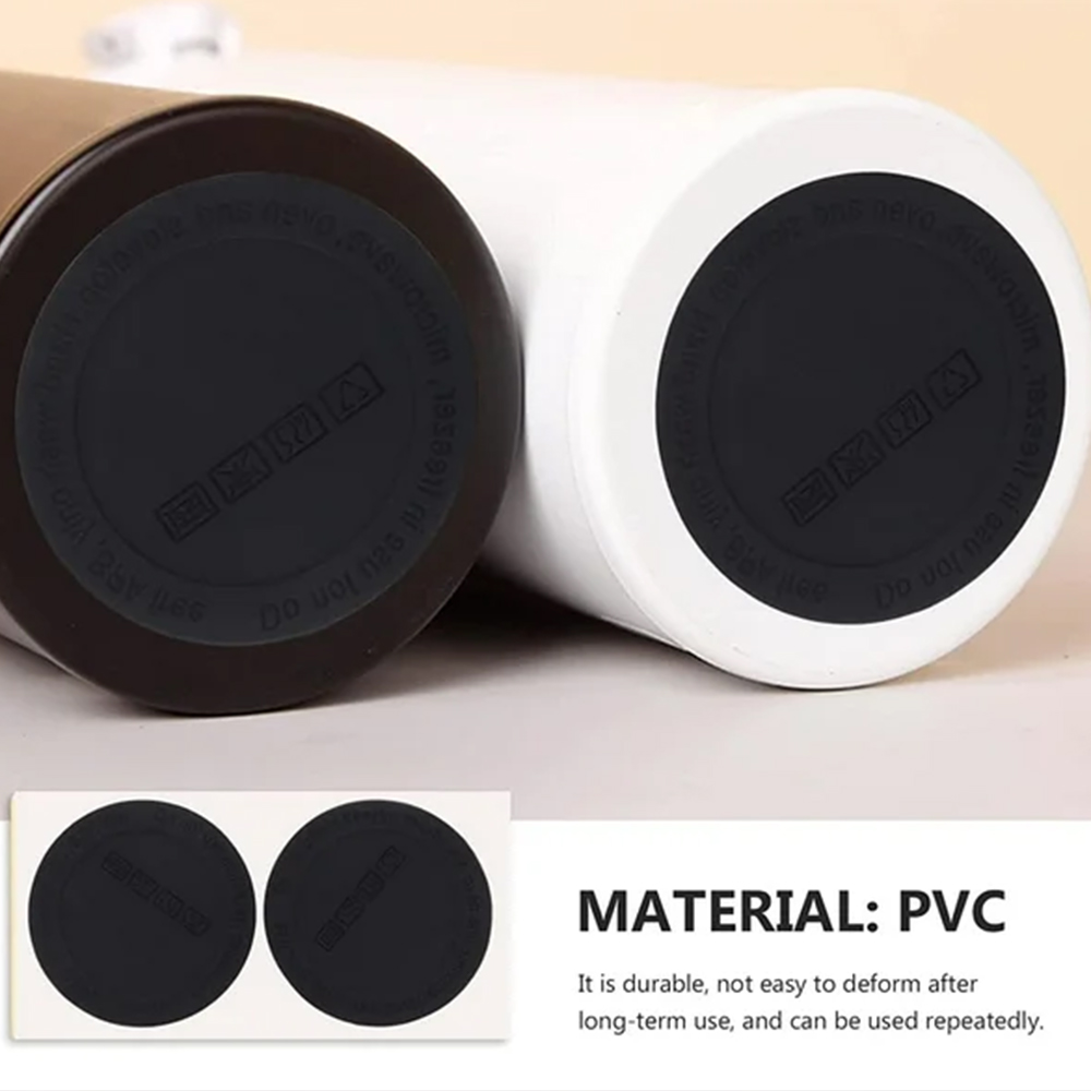 Custom PVC Rubber Bottom Patch for Tumbler, Anti-Slip Label Base Cover, Personalized Cup Accessories