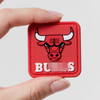 Customized Pvc Rubber Patch Pvc Patches 3d Rubber Silicone Sports Basketball Team Patch Labels for Clothing