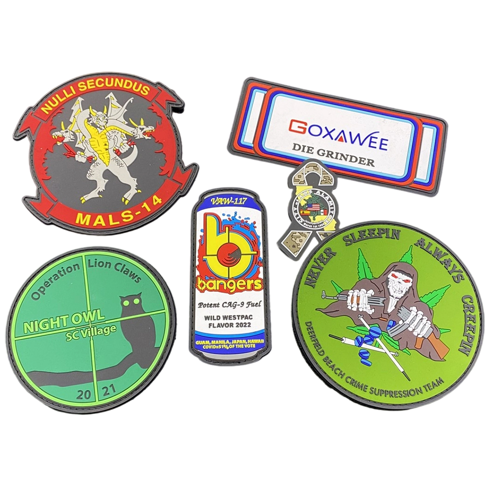 Custom Canada PVC Rubber Tactical Patch Funny Tactical Sports Patch for Backpacks and Hats