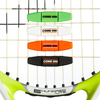 Tennis Vibration Dampener Shock Absorber for Tennis Strings Premium-Durable Long-Lasting Long Tennis Vibration Dampener