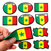 Custom 3D Soft PVC logo Heat Press Embossed Silicone Hats PVC Iron on Embroidery velcro Relievo Pvc Rubber Patches