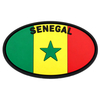 Custom Senegal Logo Heat Press Sew Iron on Rubber Badges Silicone Soft 2d 3d Rubber Pvc Patch