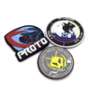 Custom Design Eco Friendly Embossed Logo Silicone 3D Soft PVC Rubber Patches
