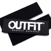 Hook & Loop Rubber Logo Label PVC Embossed Engraved Rubber Patches
