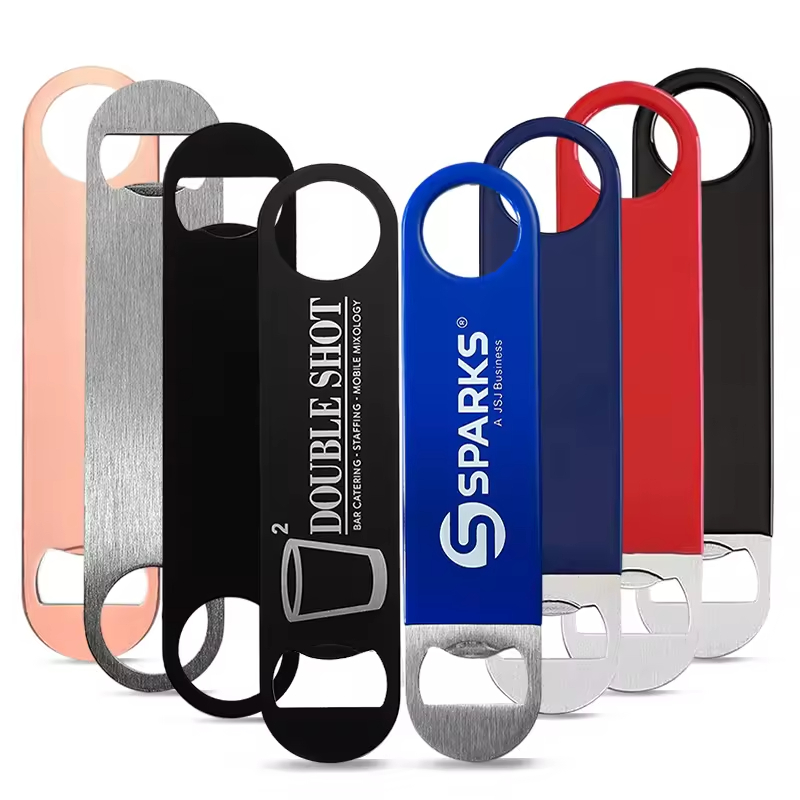 Custom Sublimation Stainless Steel Bar Blade Blanks Various Beer Bottle Opener 
