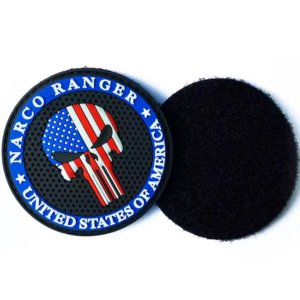 No Minimum Clothes 3D cheap Soft Silicon Rubber Logo Patch Custom rubber PVC patches