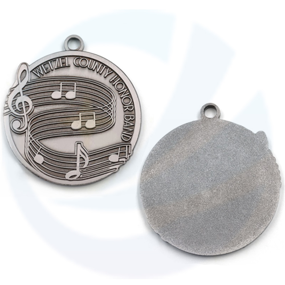 Zinc Alloy Music Band Sing Art Performance Medal 