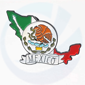 Mexico Flag Lapel Pin Badge