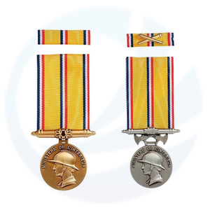 French firefighter's medal of honor for ten years and twenty years