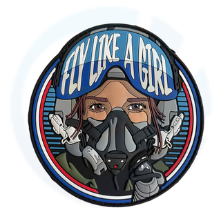 Fly Like A Girl PVC Patch