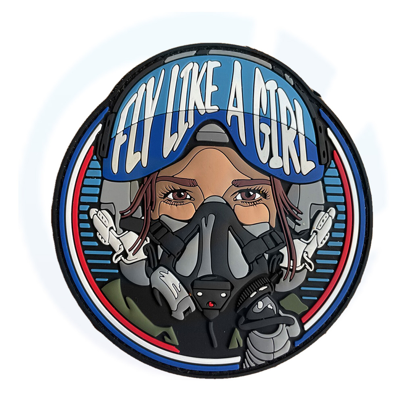Fly Like A Girl PVC Patch