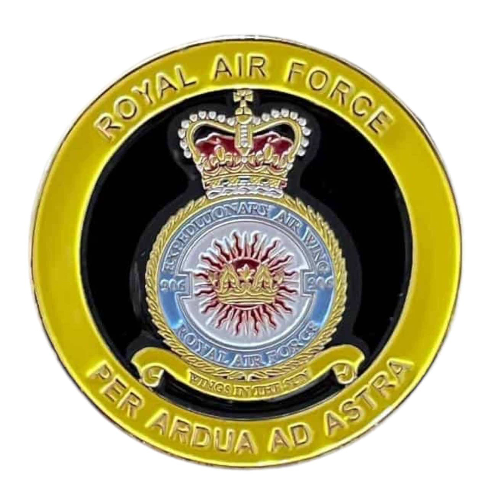 Custom Australian Aviation Challenge Coin – 3D Embossed Collectible Emblem for Aviation Fans and Collectors