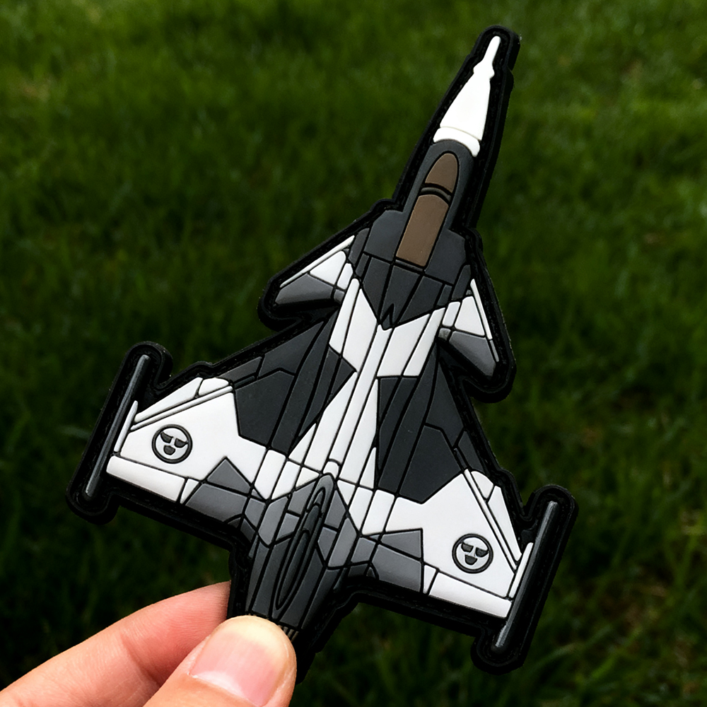 Scandinavian Flight Division PVC Patch Custom Soft Rubber Emblem Sticker