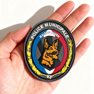 Unique Municipal Canine Badge for Enthusiasts
