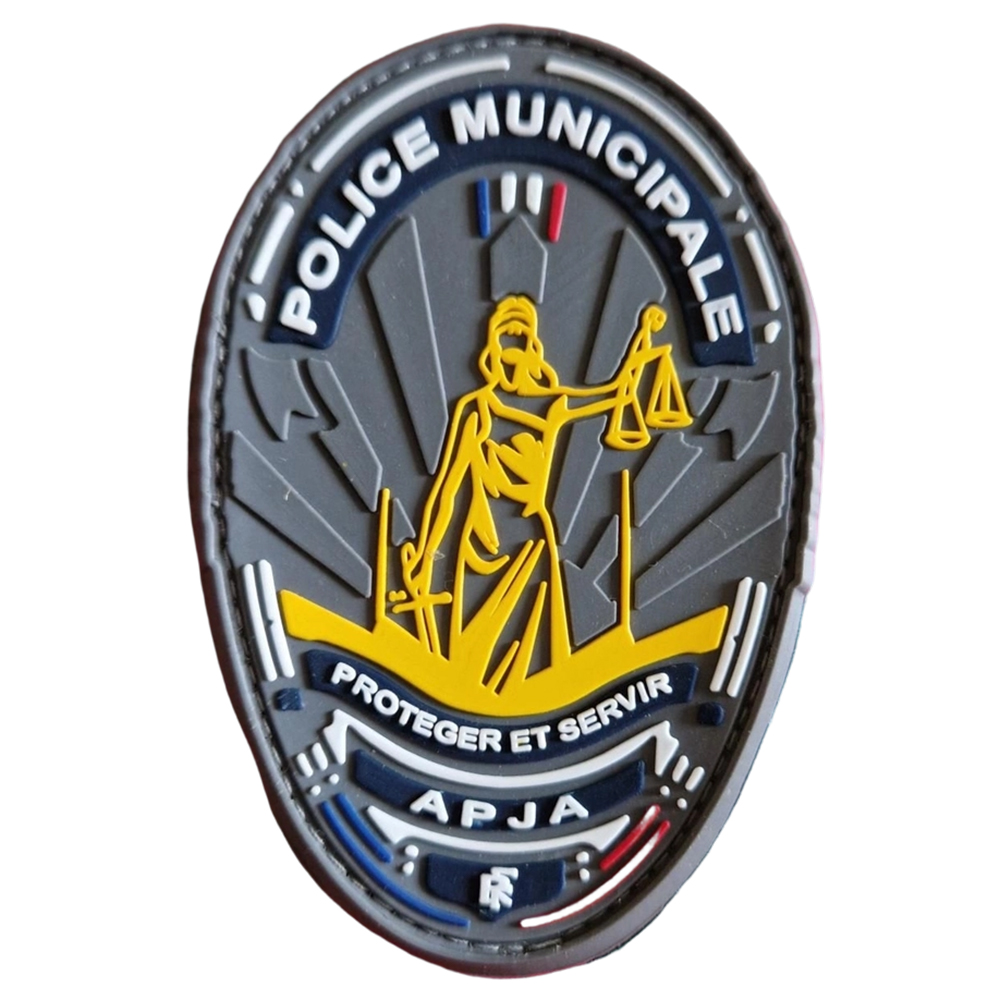 Unique Municipal Justice-Themed PVC Patches in Various Shapes for Hat Accessory Enthusiasts and Collectors