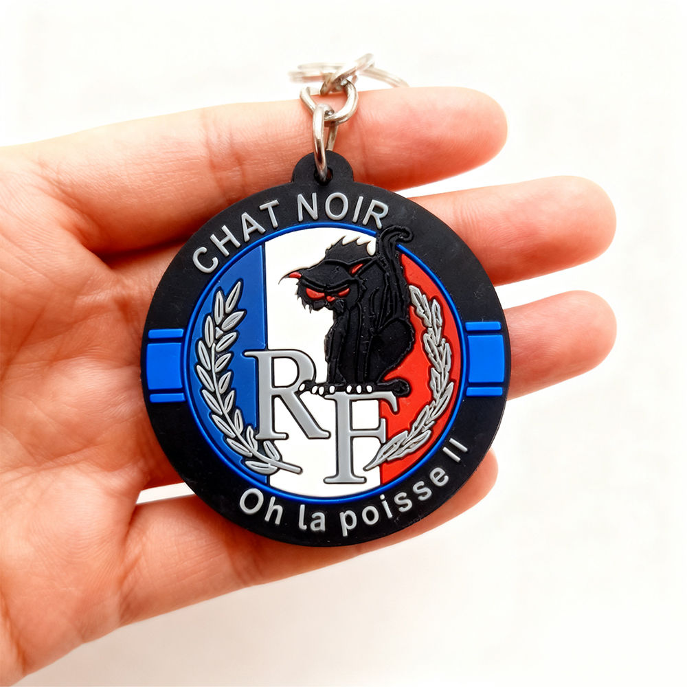 Custom Soft PVC Keychain for Motorbike Lovers & Everyday Heroes – 3D Design Rubber Keychain Manufacturer