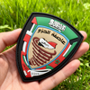 Custom Saudi Arabian Embossed Logo PVC 3D Rubber Patch Personalized Soft PVC Badges for Clothing and Garment Accessories
