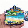 Soft PVC Fridge Magnet Cartoon Magnetic American Venezuelan Magnet Custom