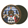 Custom French Aviation Unit Patch 3D Soft PVC Rubber Embossed Flight Division Emblem for Jackets Bags and Collectors
