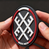 Custom Baltic PVC Patch 3D Soft Rubber Emblem for Jackets Bags Airsoft and Travel Collections