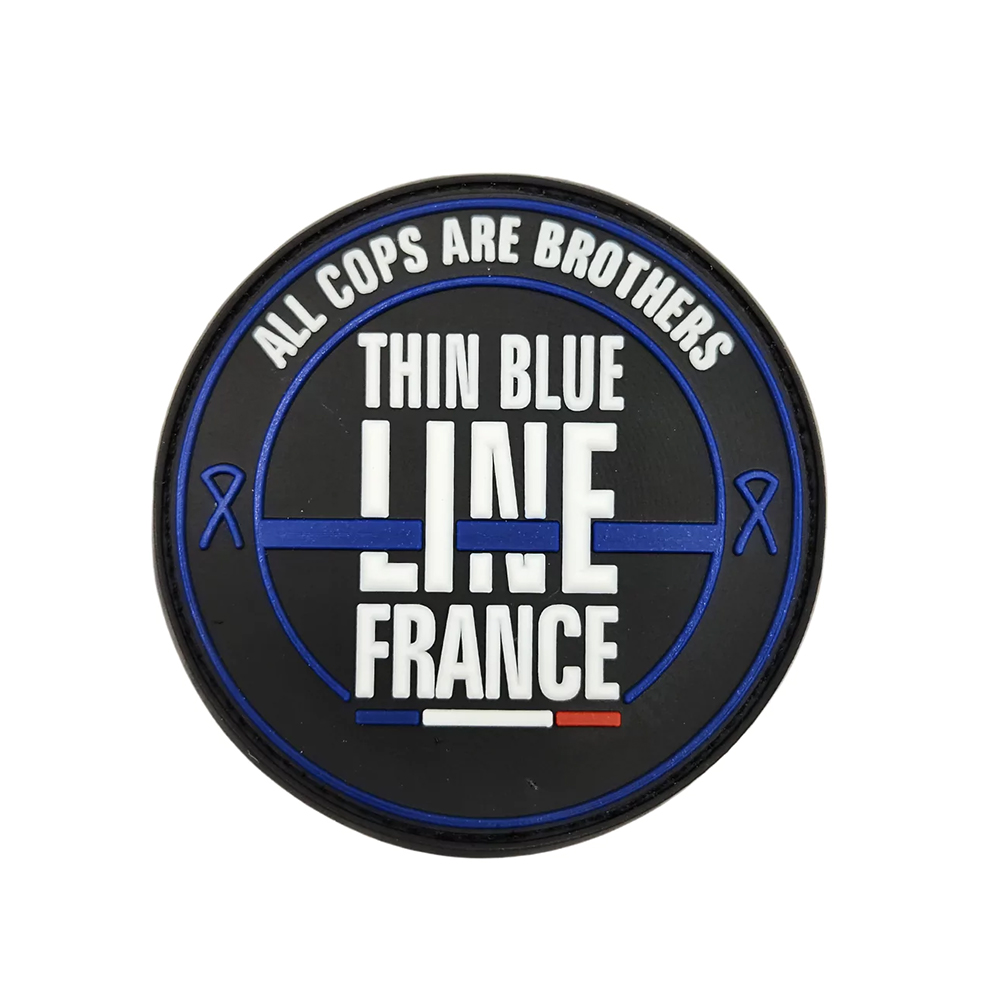 Official TBLF Logo PVC Patch Soft Rubber Emblem Brotherhood Theme Unity Message Badge Custom Durable Patch 