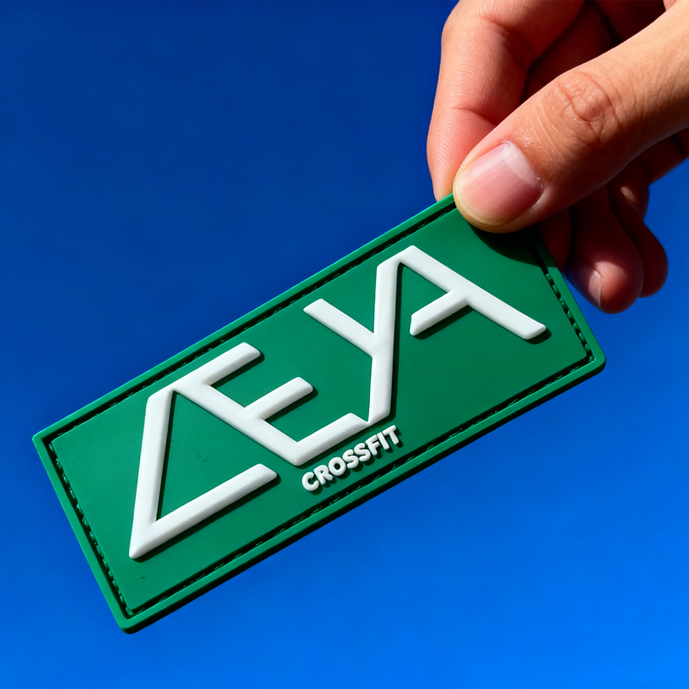 Premium Soft PVC Label for Sportswear and Yoga Apparel Custom Durable Logo Tags