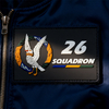 Custom RAAF No 26 Squadron PVC Patch 3D Soft Rubber Emblem Collectible Air Wing Badge with Hook and Loop Backing
